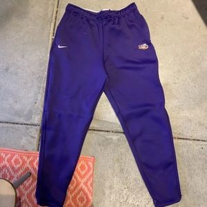 Nike LSU Tigers Team Therma Heavy Pant Men's Large